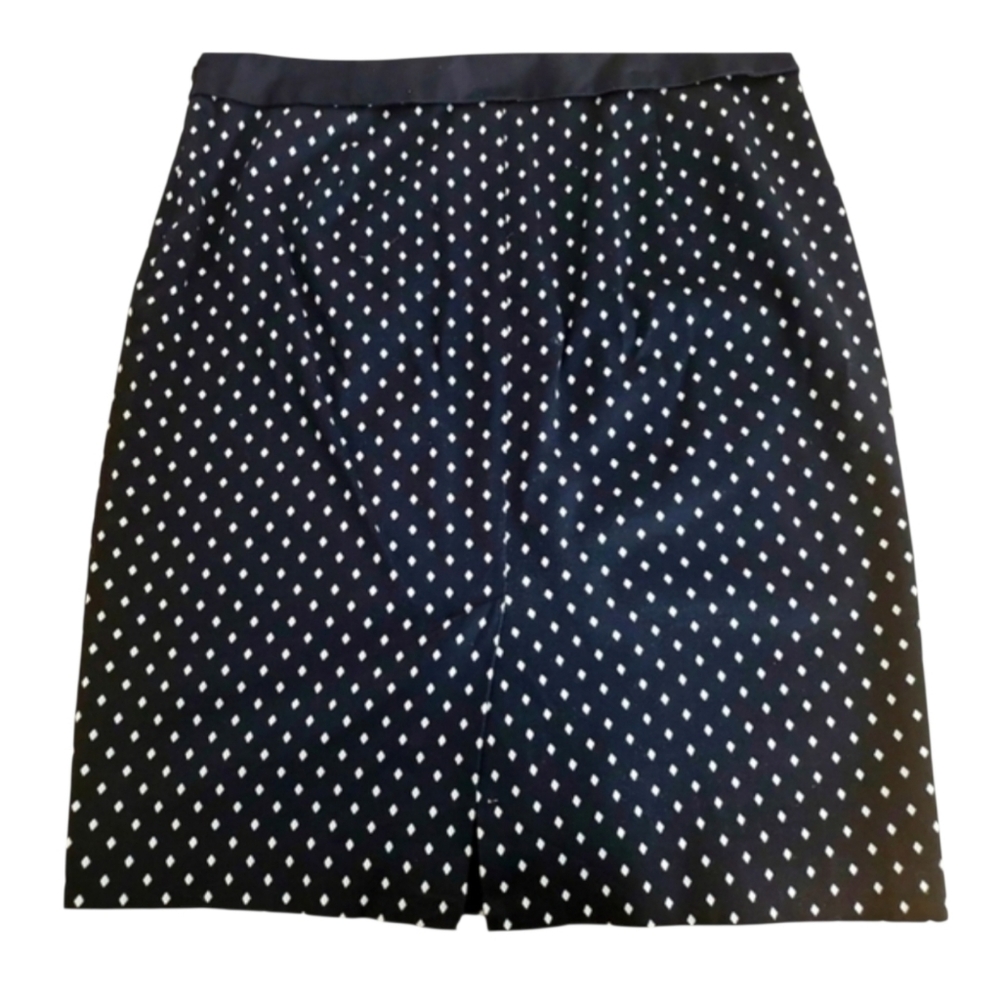 White House Black Market Black White Diamond Skirt 12 - Picture 4 of 8